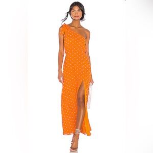 Blake Maxi Dress in Marigold, Privacy Please